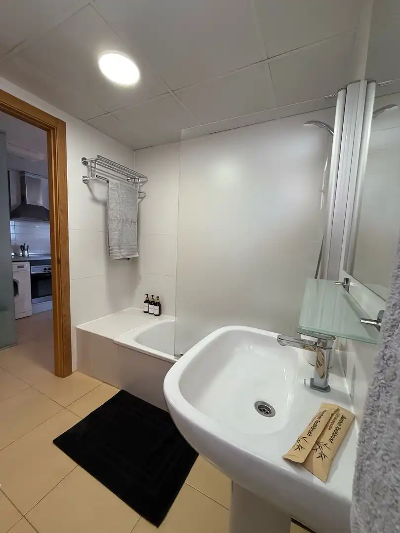Bany de Apartament de lloguer en Torre-Pacheco amb Aire condicionat, Calefacció i Terrassa