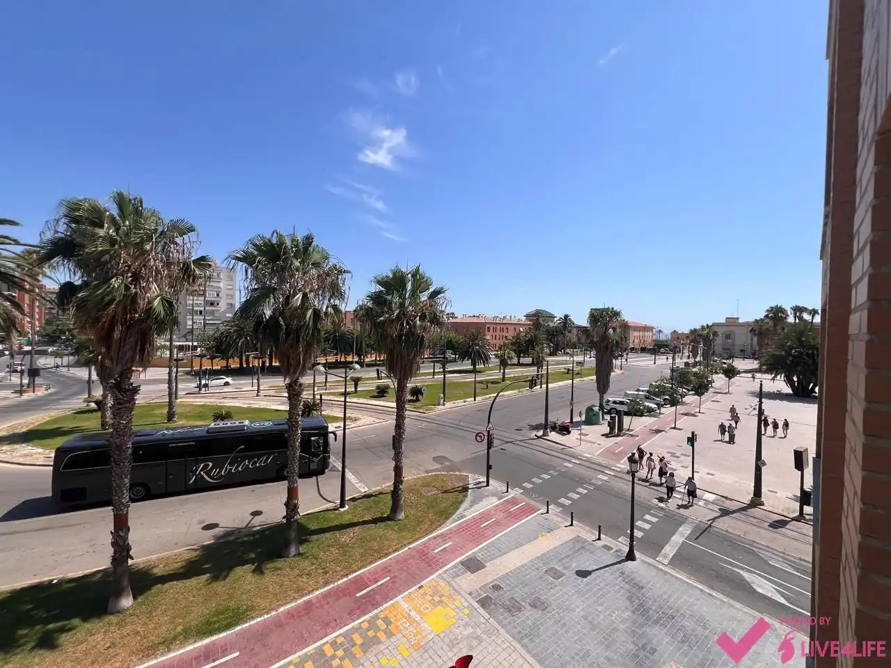 Vista exterior de Piso de alquiler en Valencia con Aire acondicionado y Amueblado