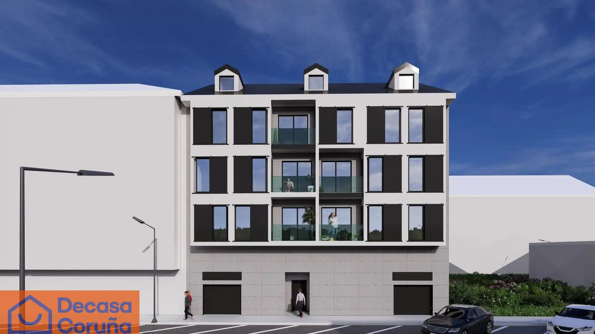 Vista exterior de Piso en venta en Arteixo con Calefacción, Terraza y Trastero