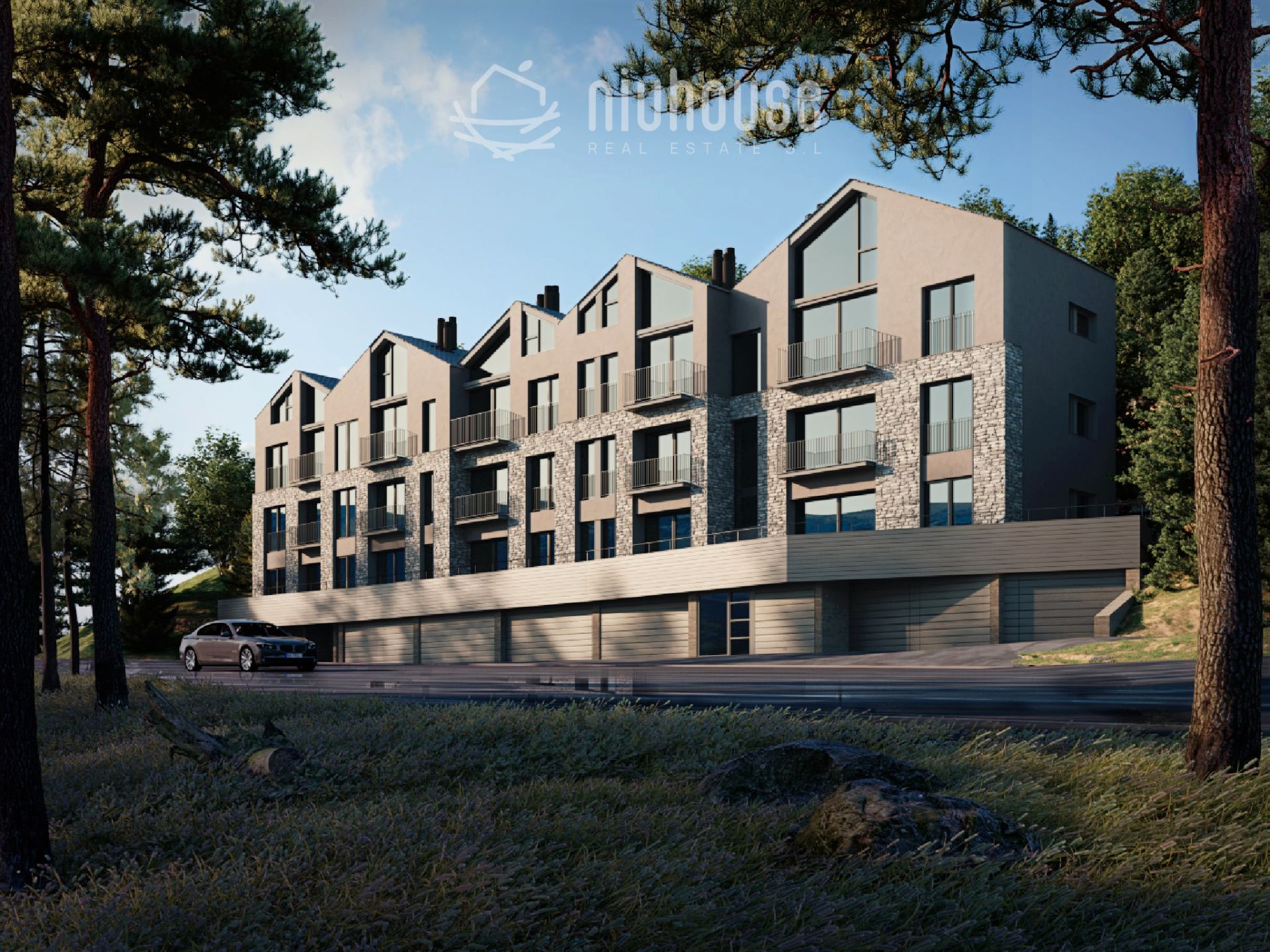 Vista exterior de Residencial en venda en Alp