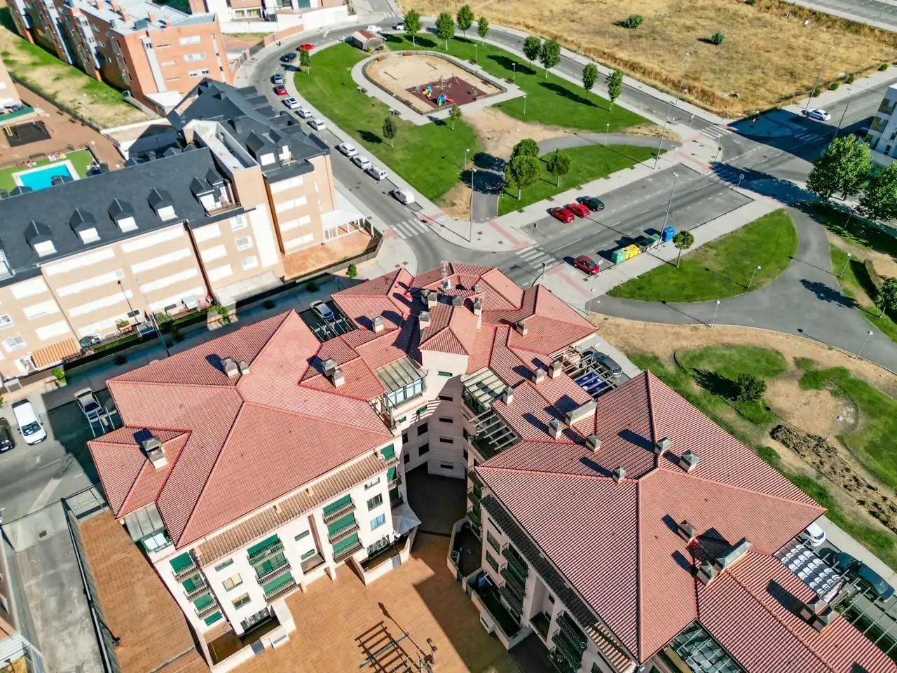 Vista exterior de Piso en venta en Sónsoles