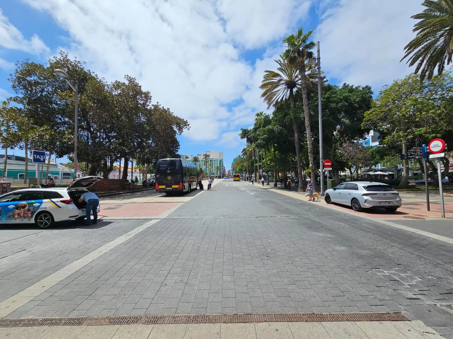Vista exterior de Piso de alquiler en Las Palmas de Gran Canaria con Aire acondicionado, Parquet y Balcón