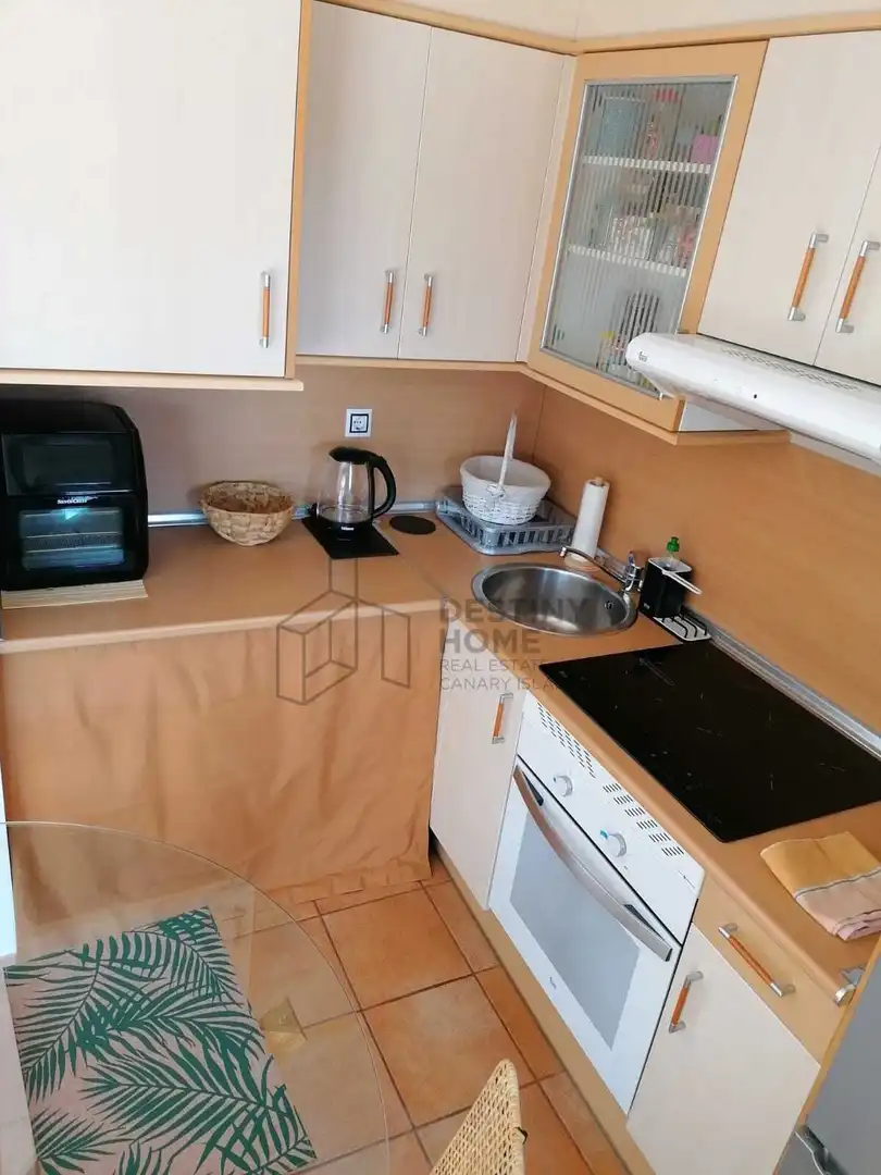 Cuina de Casa o xalet en venda en La Oliva amb Aire condicionat i Jardí privat