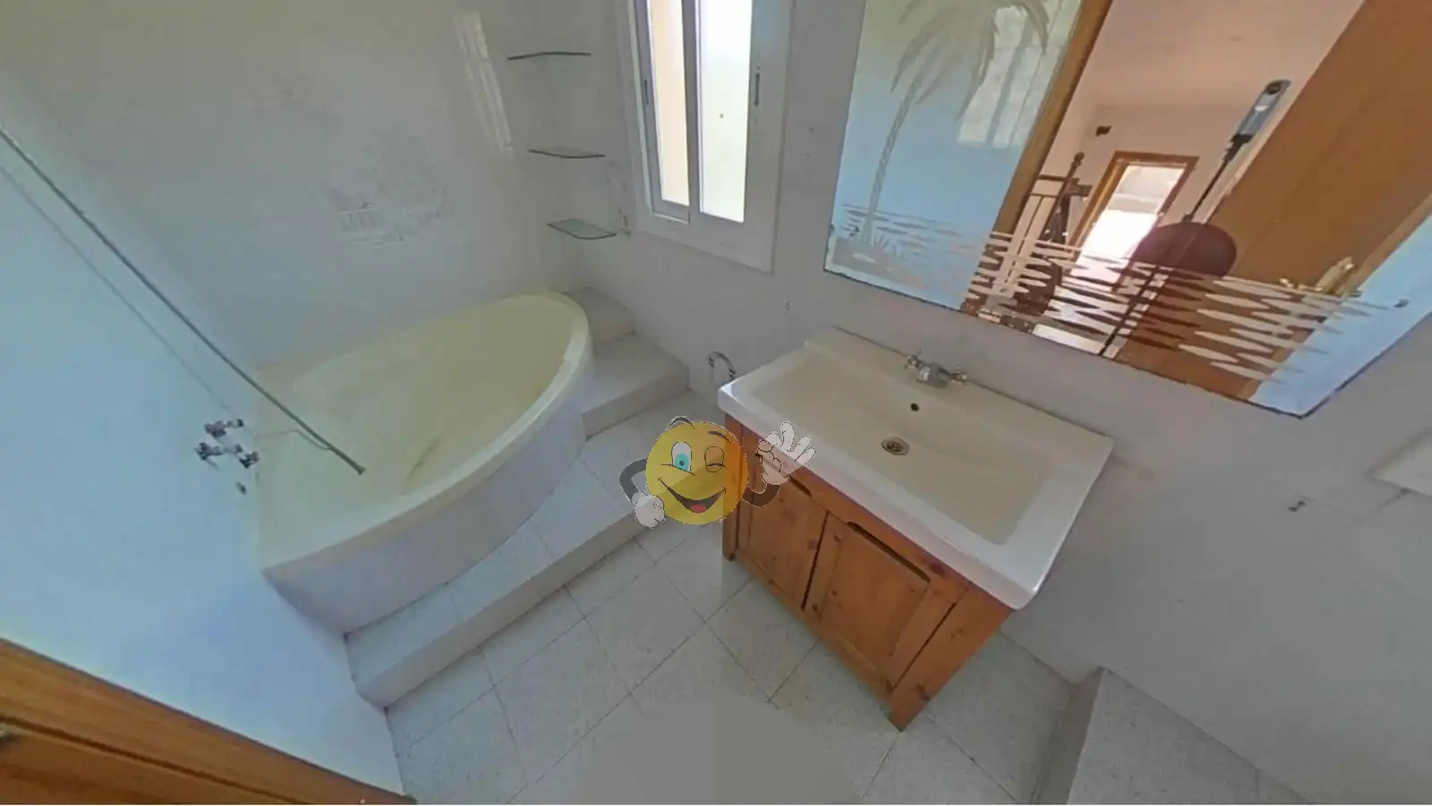 Badezimmer von Haus oder Chalet zum Verkauf in Olesa de Bonesvalls mit Privatgarten, Terrasse und Abstellraum