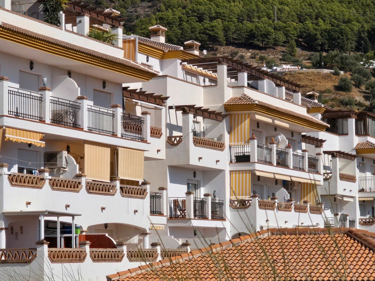Exterior view of Apartment for sale in Alcaucín  with Air Conditioner