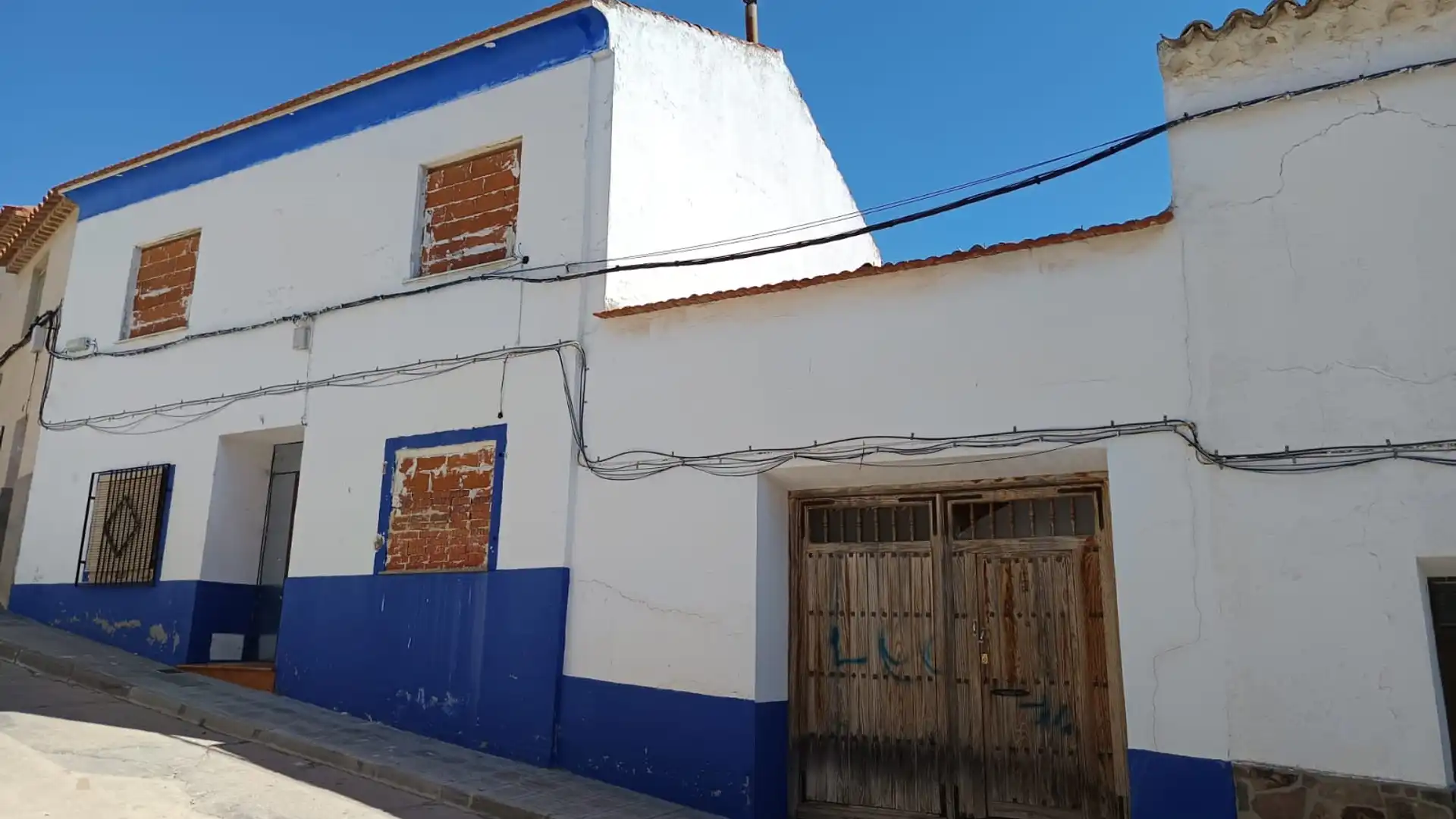 Vista exterior de Casa o xalet en venda en Campo de Criptana
