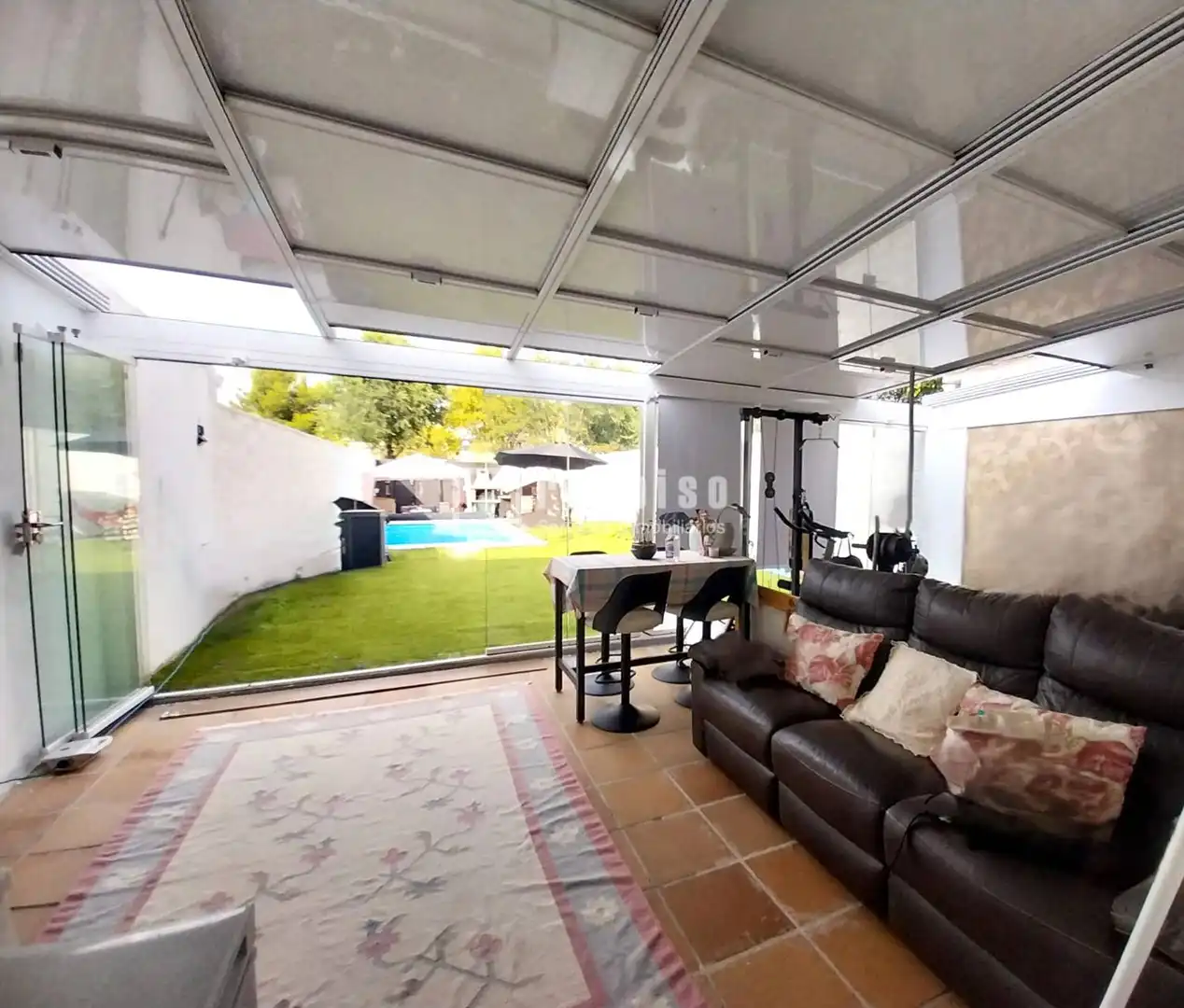 Terraza de Casa o chalet en venta en Rivas-Vaciamadrid con Aire acondicionado, Calefacción y Jardín privado