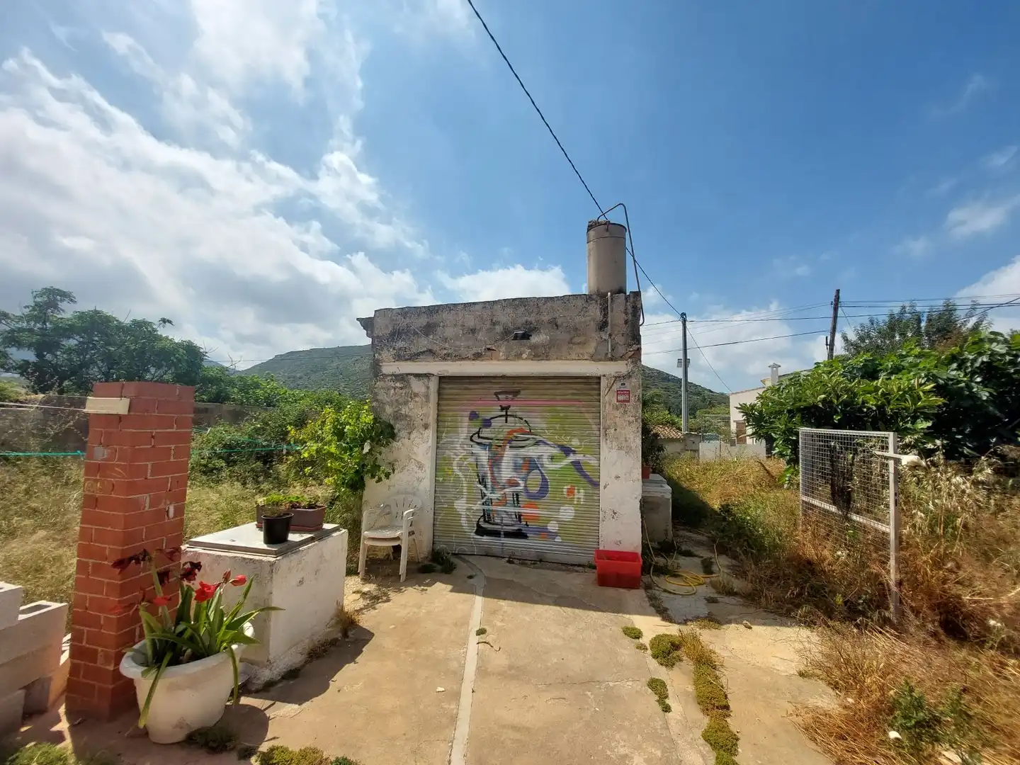 Vista exterior de Casa adosada en venta en Dénia con Jardín privado y Amueblado