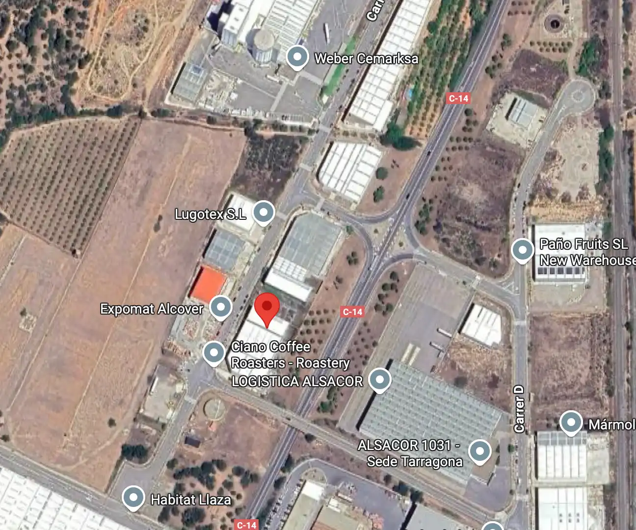 Nave industrial en venta en Alcover