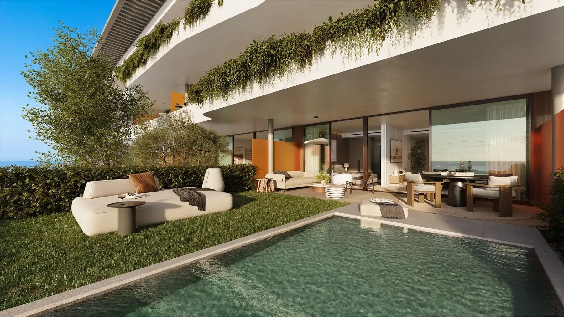 Terrace of Flat for sale in Fuengirola  with Air Conditioner, Heating and Private garden