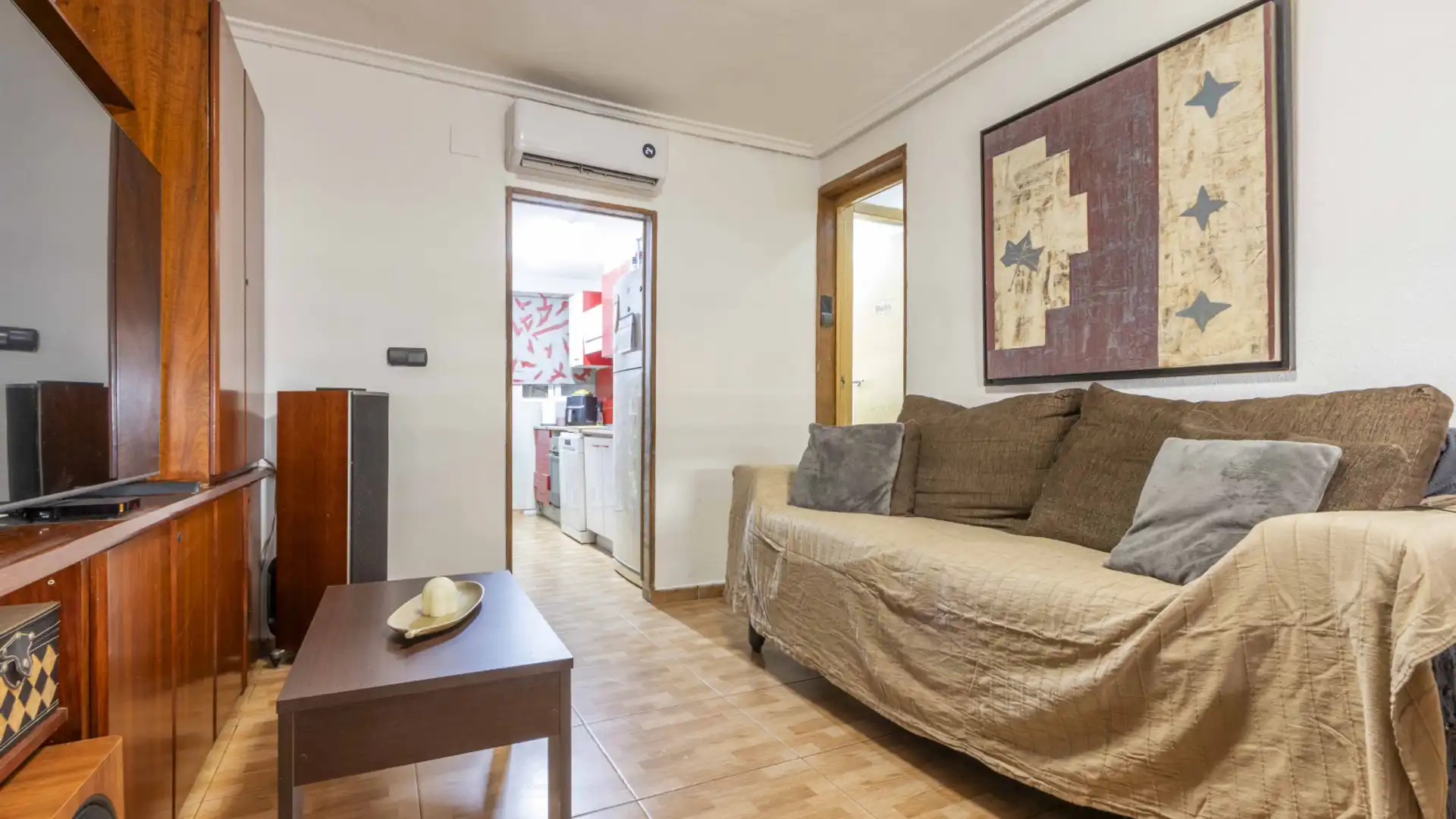 Sala de estar de Piso en venta en Alboraya con Aire acondicionado