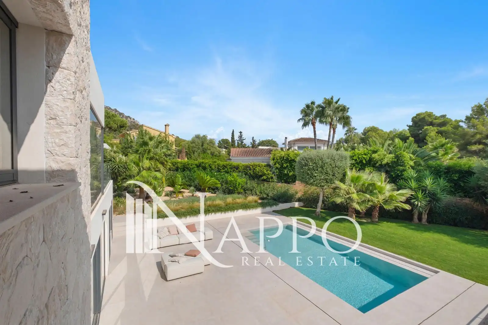 Garden of Houses for rent in Calvià  with Air Conditioner, Heating and Private garden