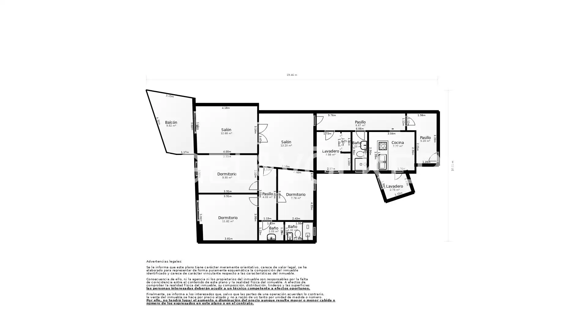 Flat for sale in Barcelona  with Air Conditioner, Heating and Parquet flooring