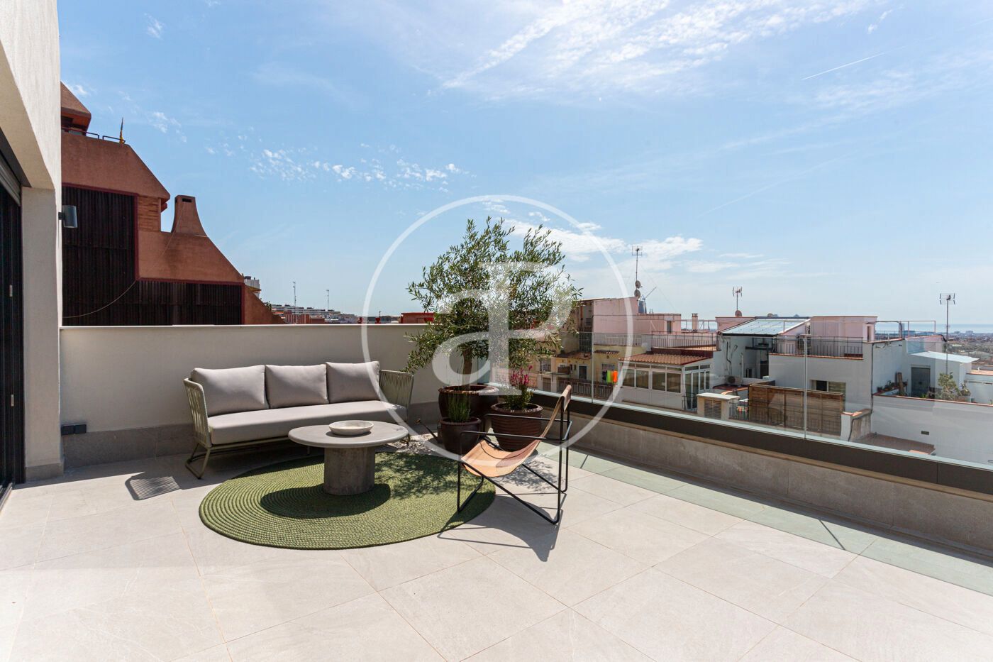 Terrassa de Pis de lloguer en  Barcelona Capital amb Aire condicionat, Calefacció i Terrassa