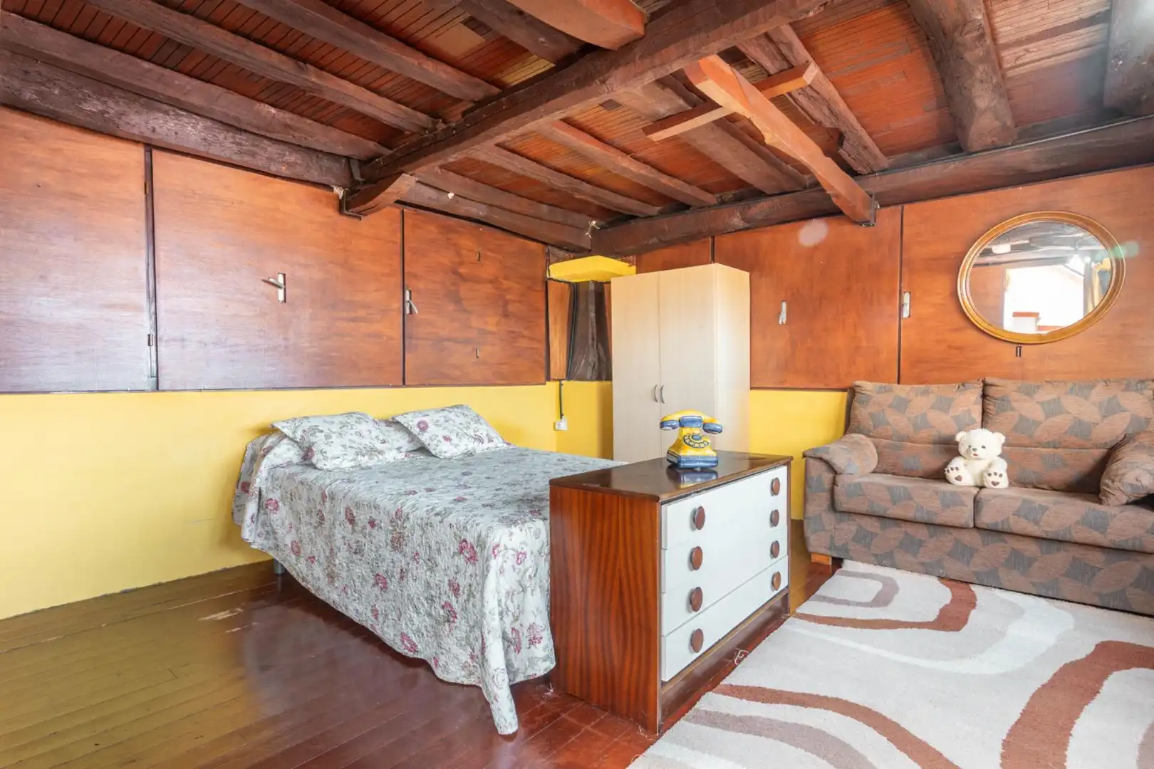 Dormitori de Casa o xalet en venda en Muros de Nalón amb Calefacció, Jardí privat i Terrassa