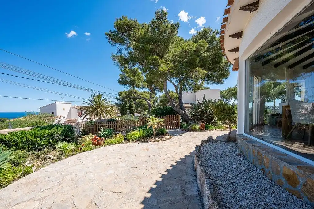 Garden of Houses for sale in Jávea / Xàbia  with Air Conditioner, Heating and Private garden