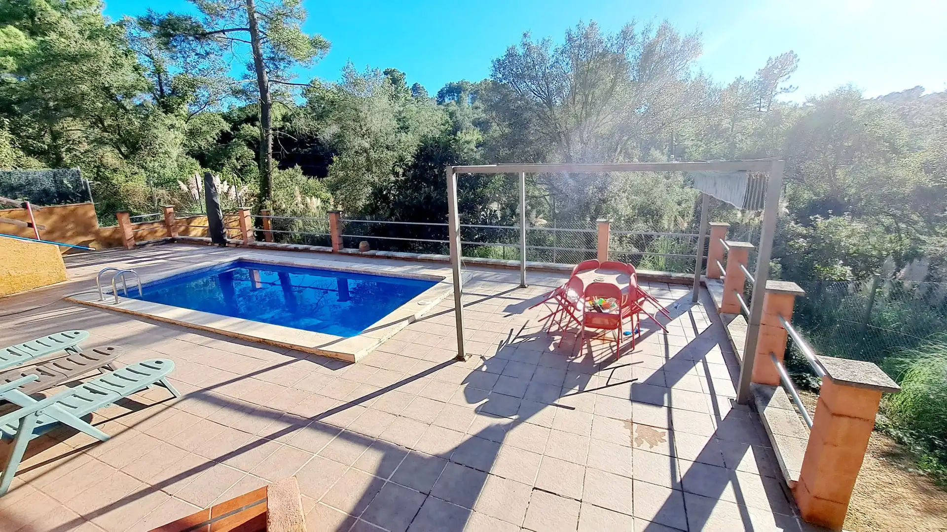 Piscina de Casa o xalet en venda en Lloret de Mar amb Calefacció, Jardí privat i Parquet