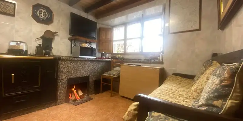 Living room of Houses for sale in Ponga  with Private garden, Terrace and Storage room