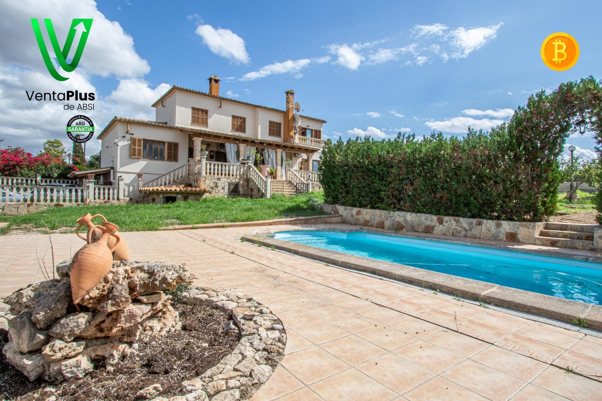 Jardí de Casa o xalet en venda en  Palma de Mallorca amb Calefacció, Jardí privat i Piscina