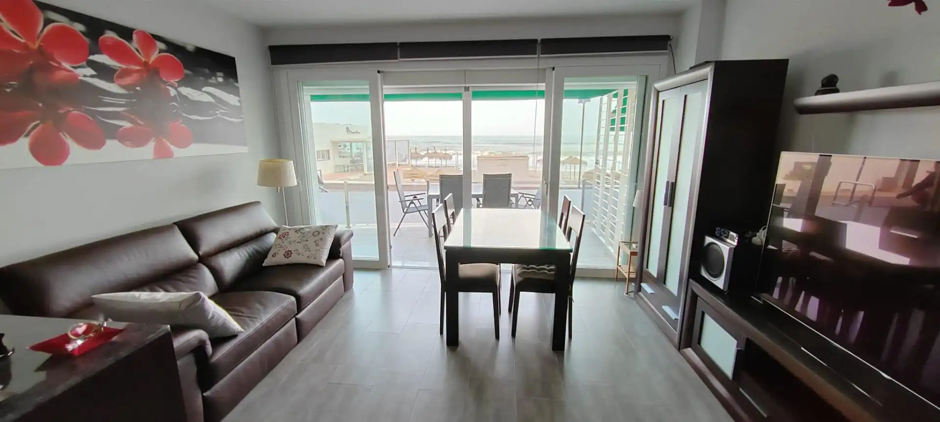 Bedroom of Flat for sale in Fuengirola  with Parquet flooring and Terrace
