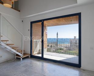 Exterior view of Attic for sale in  Barcelona Capital  with Air Conditioner, Heating and Terrace