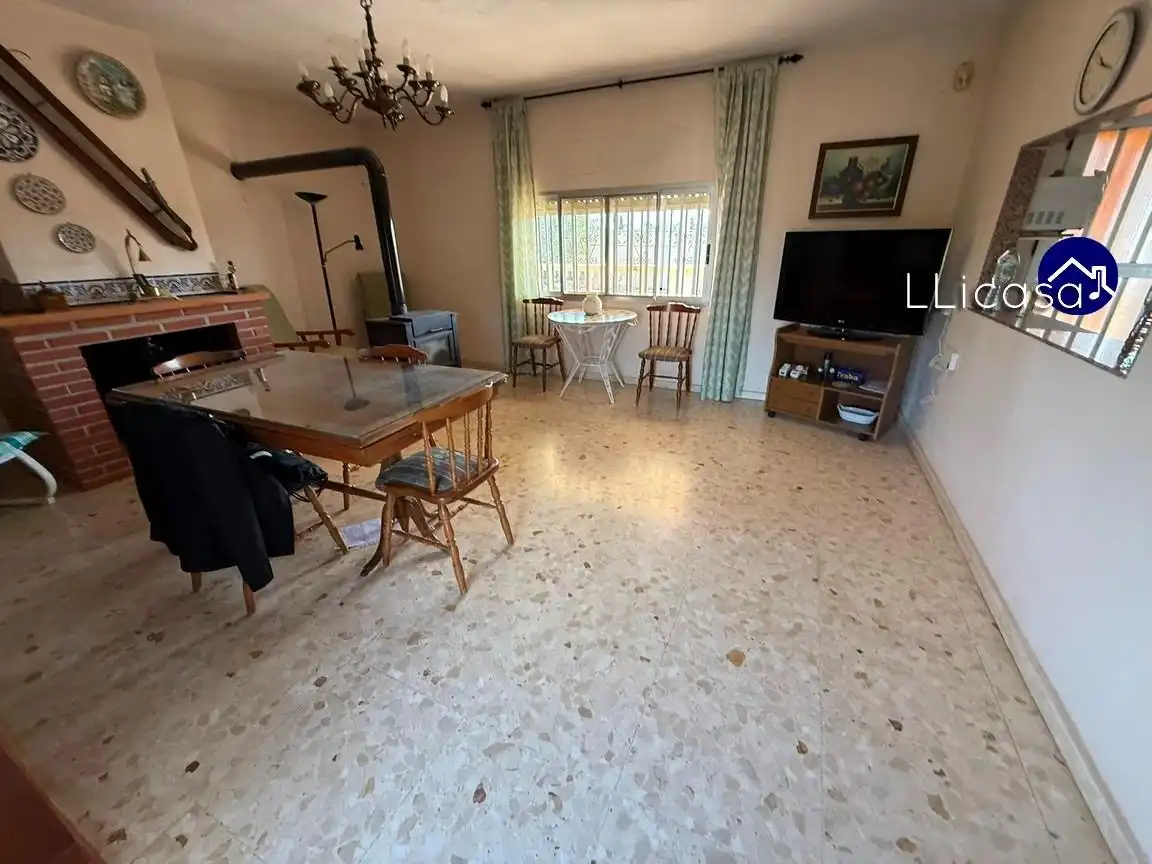Sala de estar de Casa o chalet en venta en Llíria con Jardín privado, Terraza y Trastero