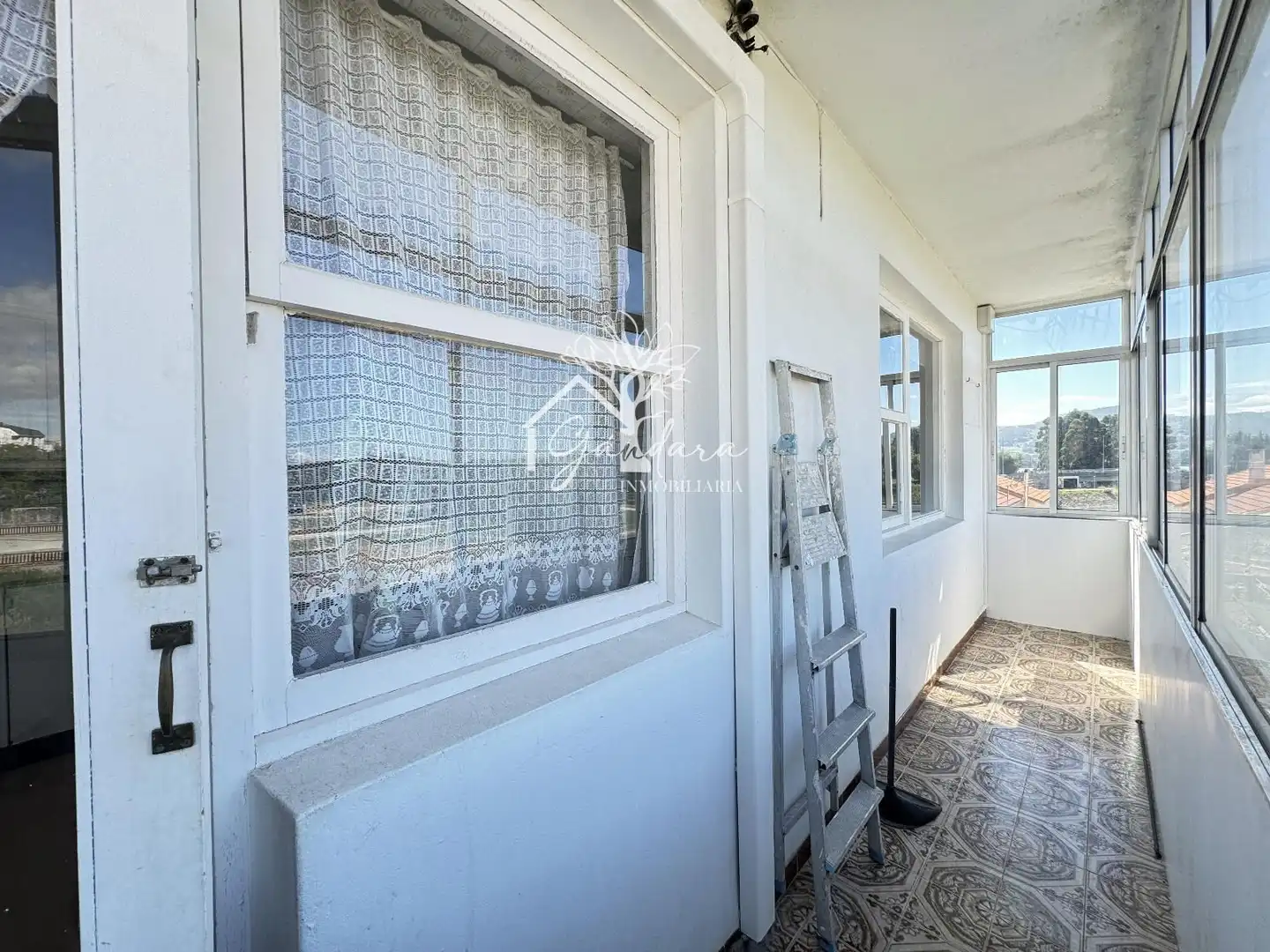 Balcony of Flat for sale in Narón  with Heating, Terrace and Storage room