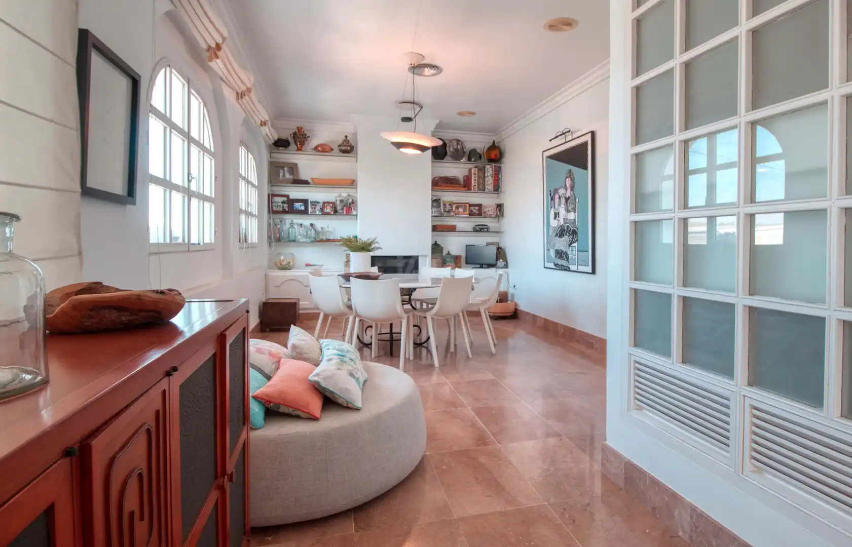 Sala de estar de Casa o chalet en venta en Torrevieja con Aire acondicionado, Calefacción y Terraza