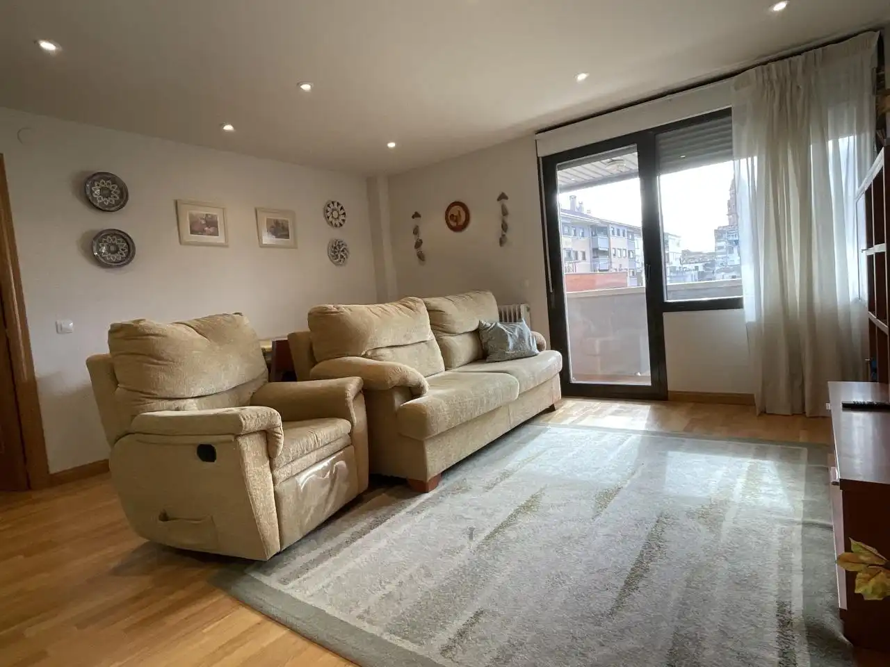 Living room of Apartments for sale in Santo Domingo de la Calzada  with Heating, Parquet flooring and Storage room