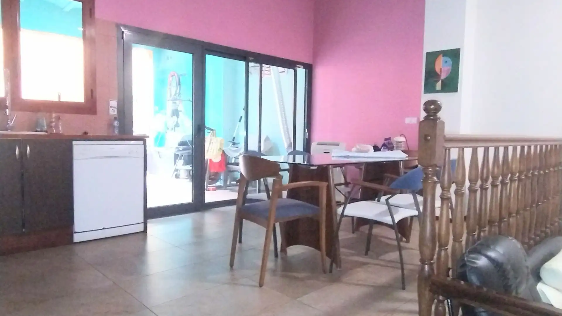 Comedor de Casa adosada en venta en Girona con Aire acondicionado, Calefacción y Terraza