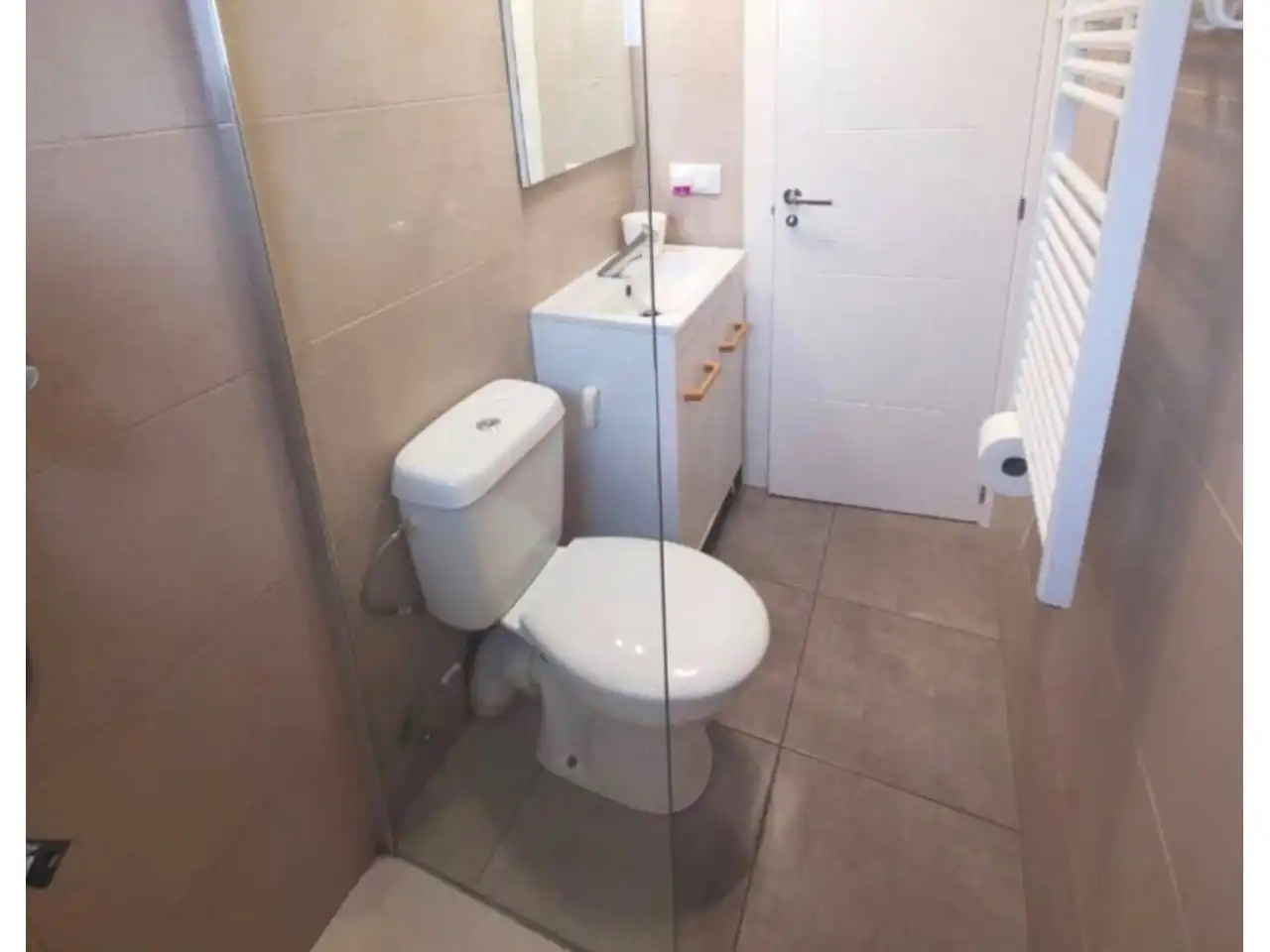 Bathroom of Flat for sale in Sant Pere de Torelló  with Heating, Parquet flooring and Balcony