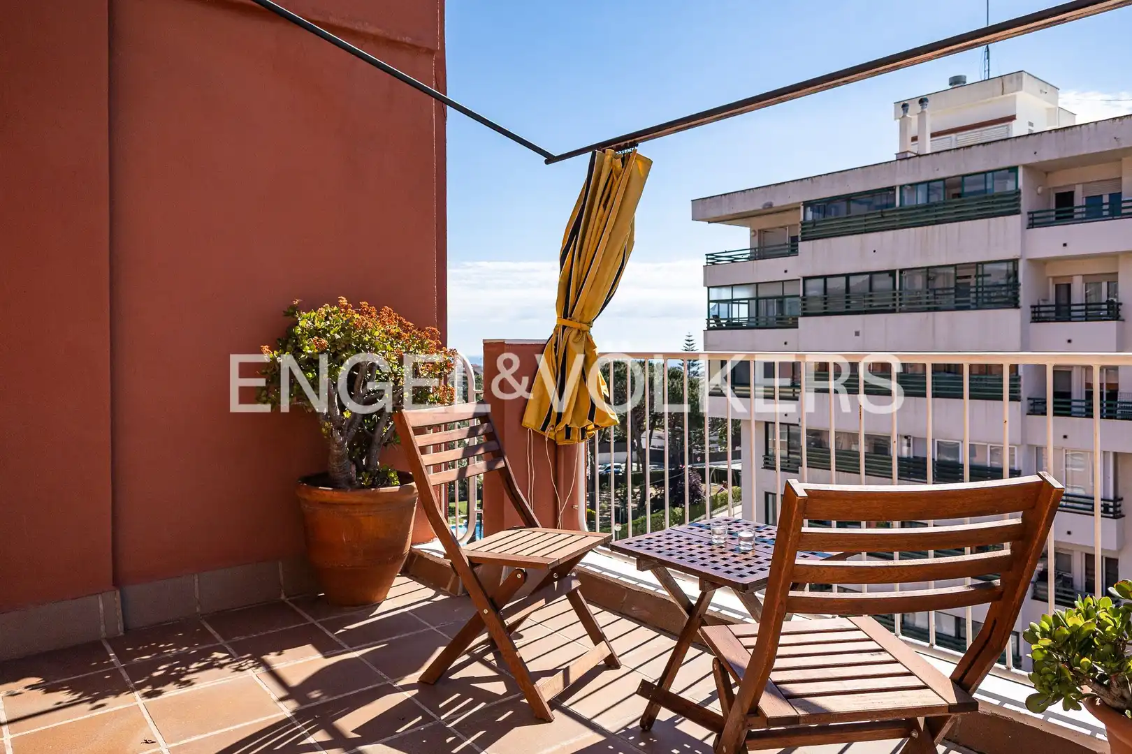 Terrasse von Maisonette zur Miete in Vilassar de Mar mit Heizung, Parkett und Terrasse