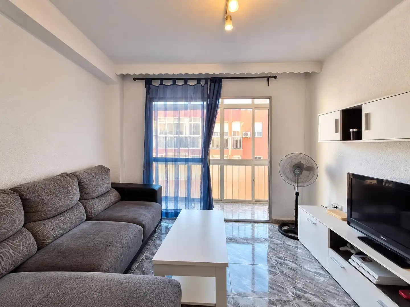 Sala de estar de Piso en venta en Málaga