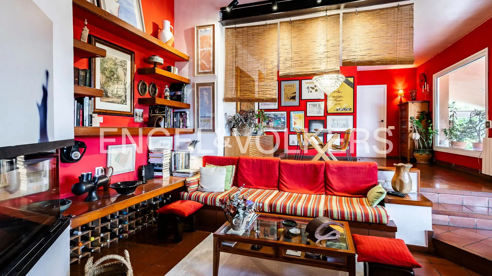 Sala de estar de Casa o chalet en venta en Cervelló con Calefacción, Jardín privado y Terraza