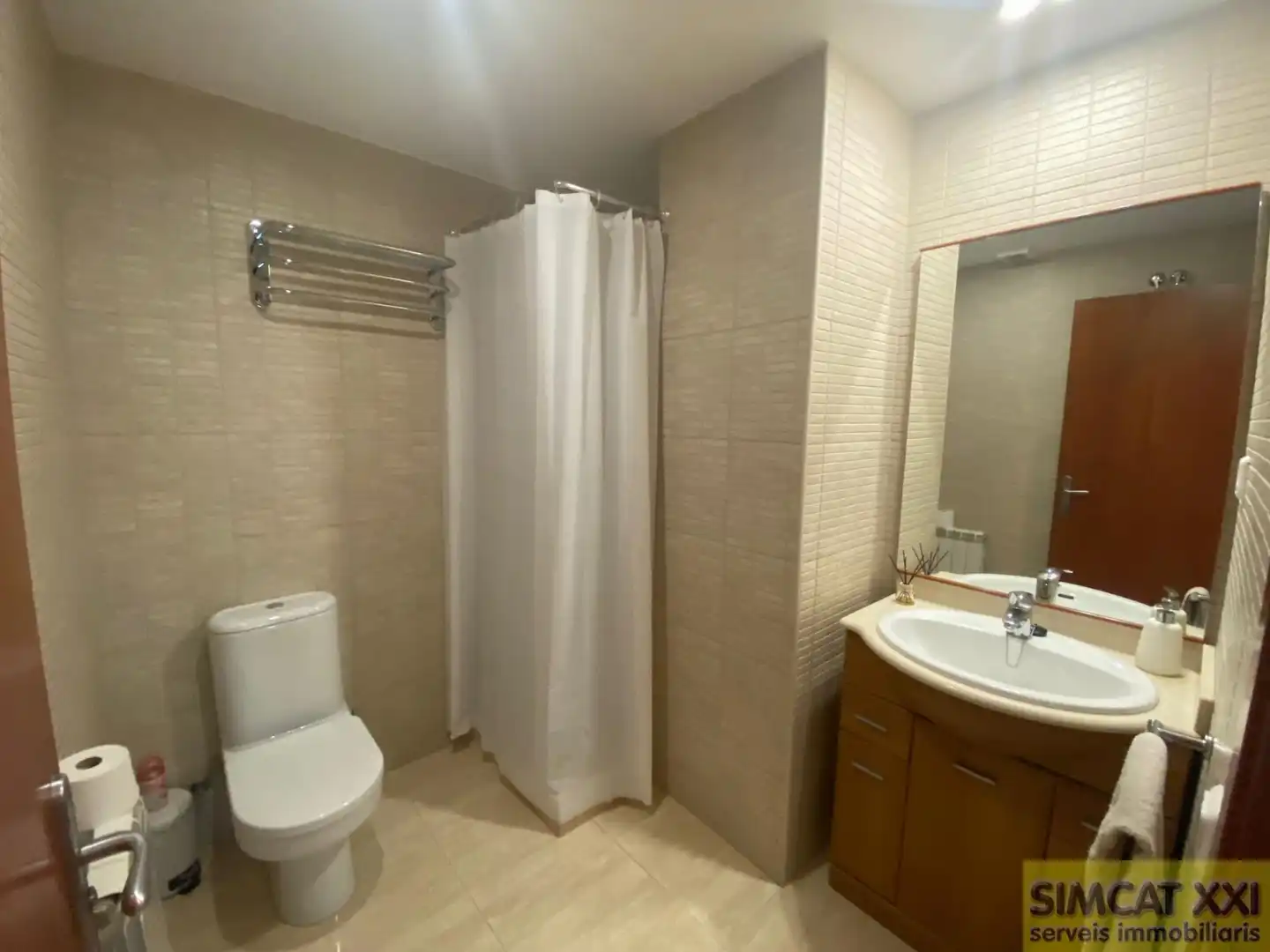 Bathroom of Flat for sale in Navata  with Heating, Storage room and Community pool