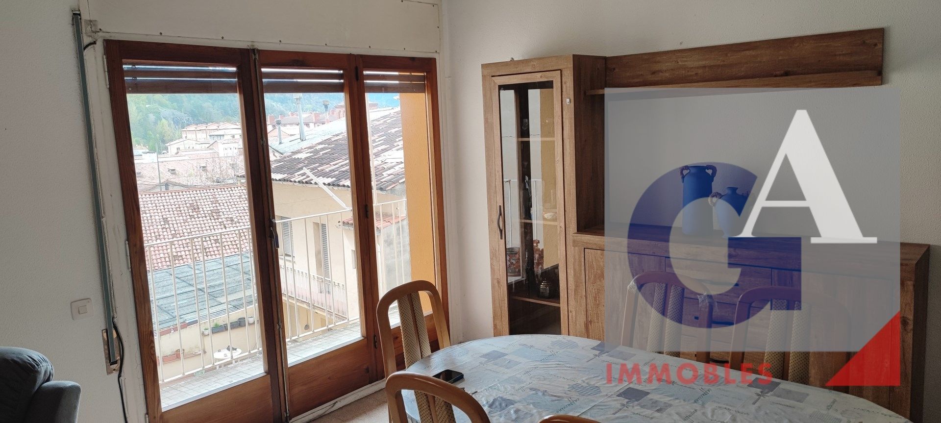 Bedroom of Flat for sale in Ripoll  with Heating, Furnished and Balcony