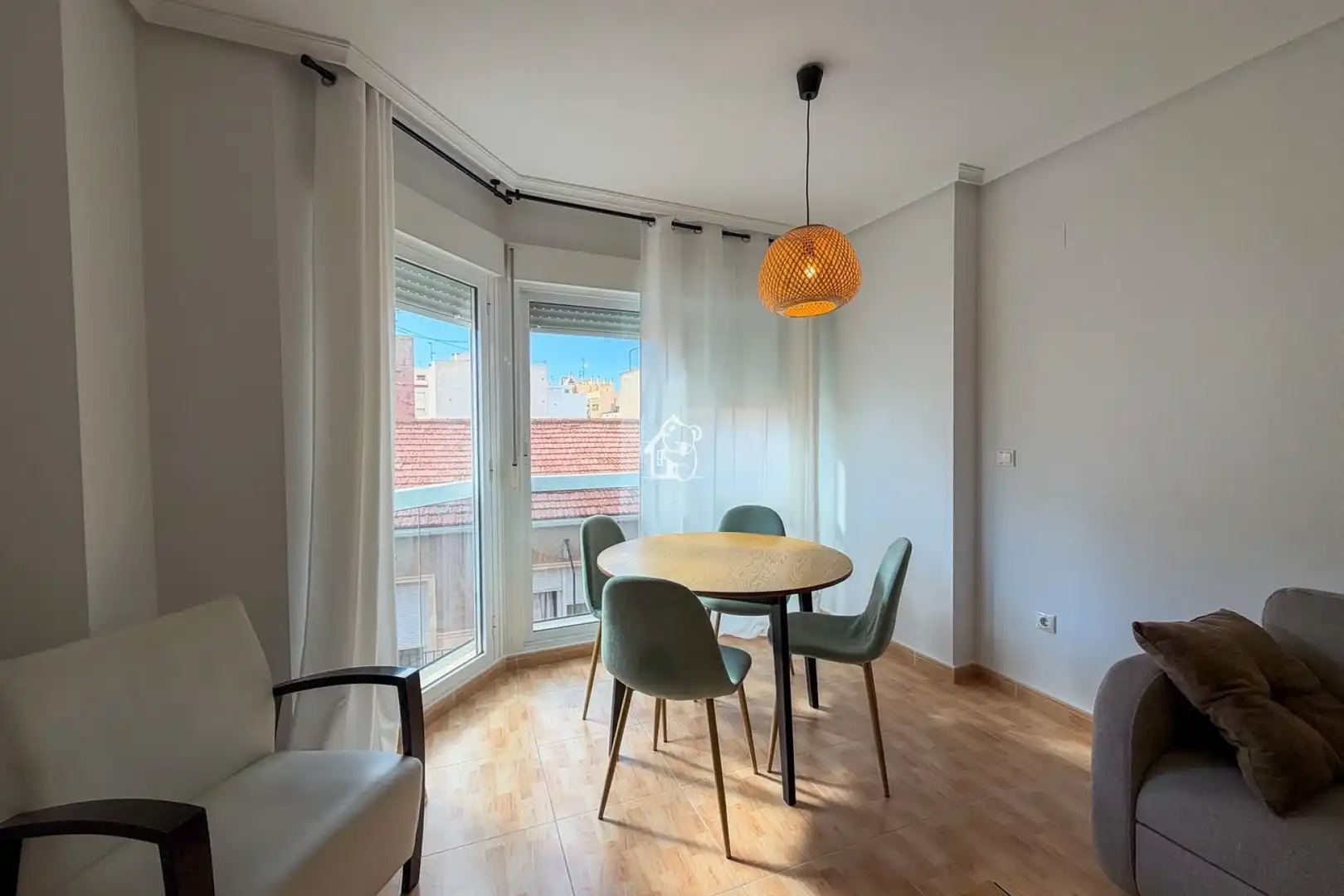 Dining room of Apartments for rent in Torrevieja  with Air Conditioner, Terrace and Furnished