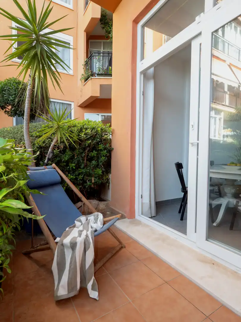 Terrassa de Apartament en venda en  Palma de Mallorca amb Aire condicionat, Terrassa i Piscina