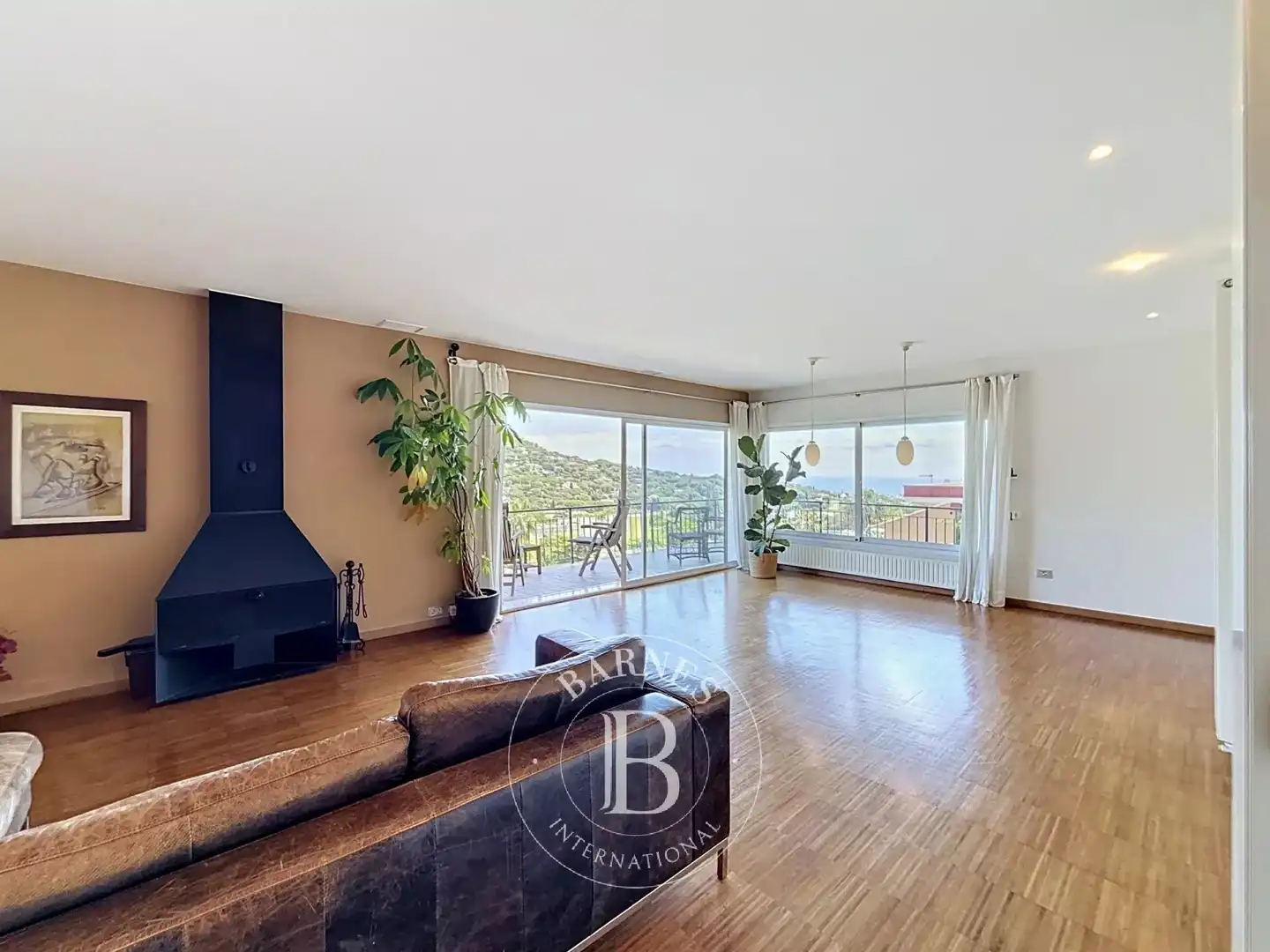 Sala de estar de Casa o chalet en venta en Cabrils con Aire acondicionado, Calefacción y Jardín privado