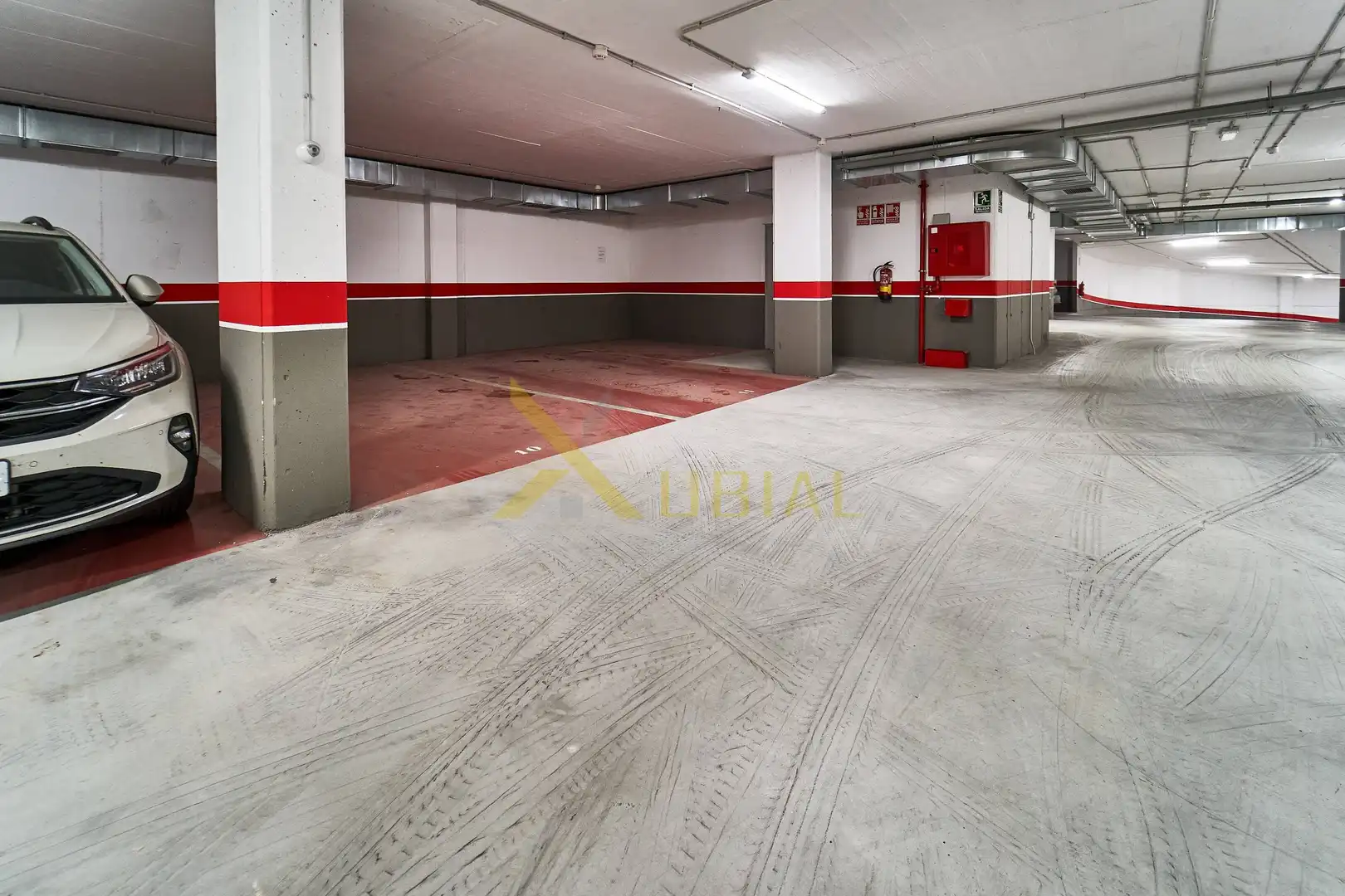 Parking of Flat for sale in A Coruña Capital   with Storage room, Furnished and Balcony