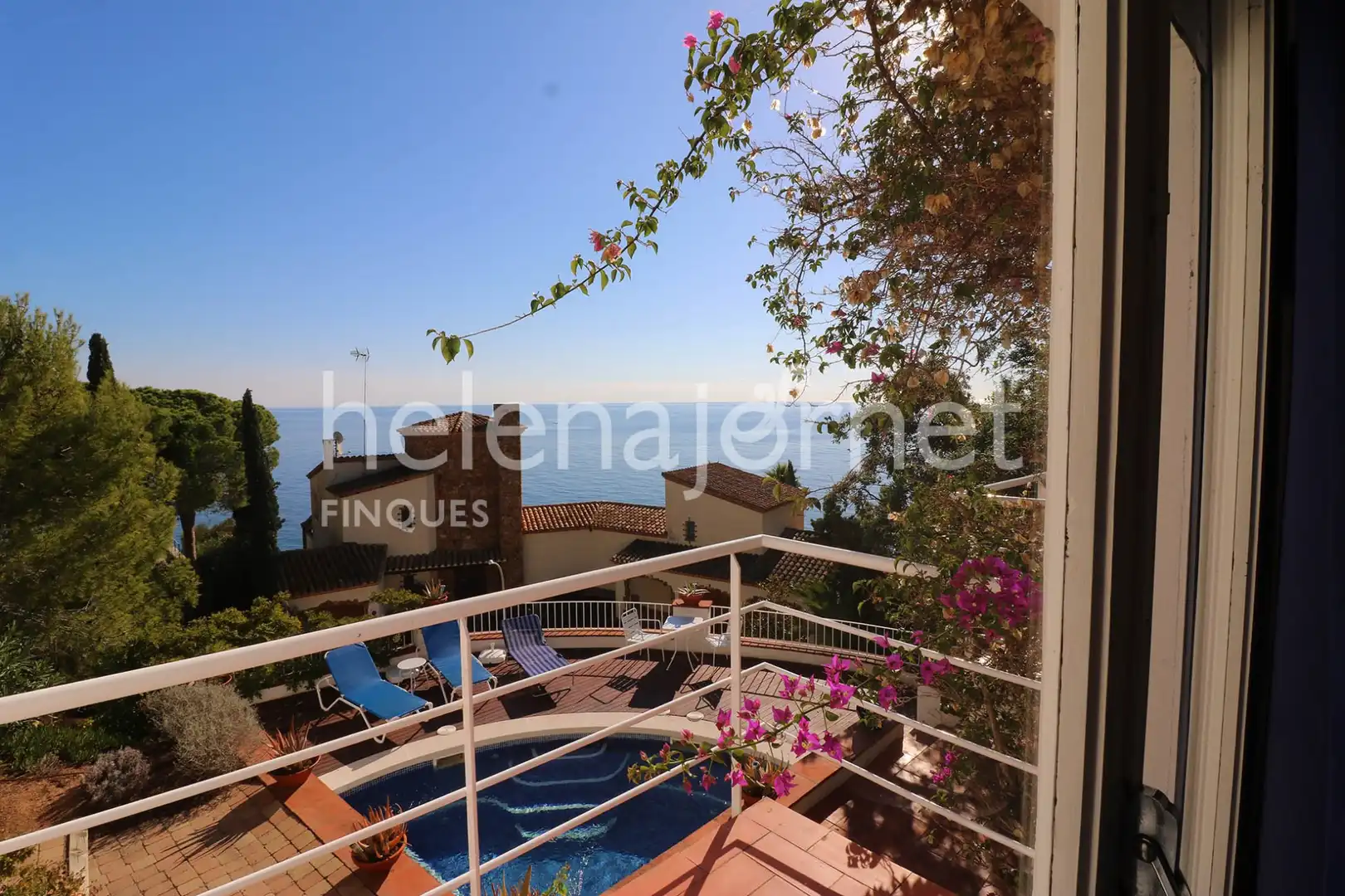 Terraza de Casa o chalet en venta en Llagostera con Calefacción, Terraza y Piscina