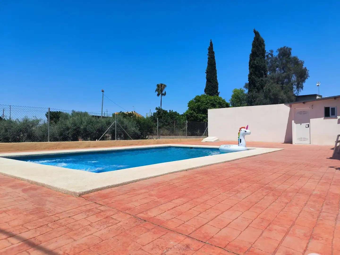 Schwimmbecken von Country house zum Verkauf in Murcia mit Klimaanlage, Privatgarten und Schwimmbad