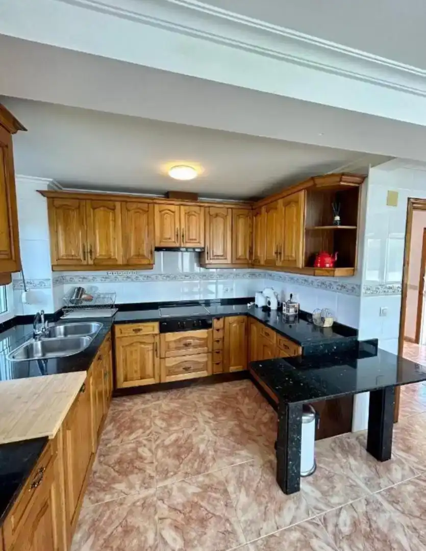 Küche von Country house zur Miete in Cudillero mit Privatgarten, Abstellraum und Möbliert