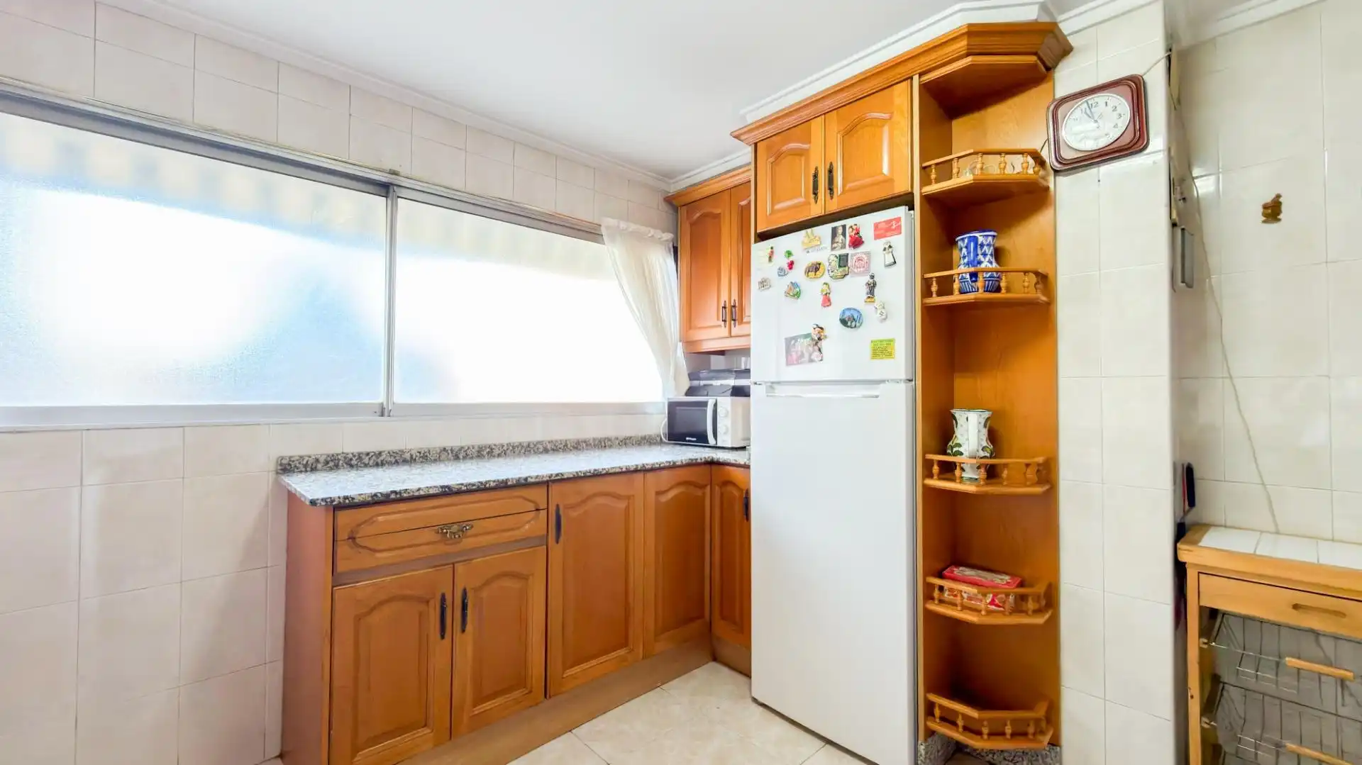 Küche von Wohnung zum Verkauf in Valencia mit Klimaanlage, Heizung und Parkett