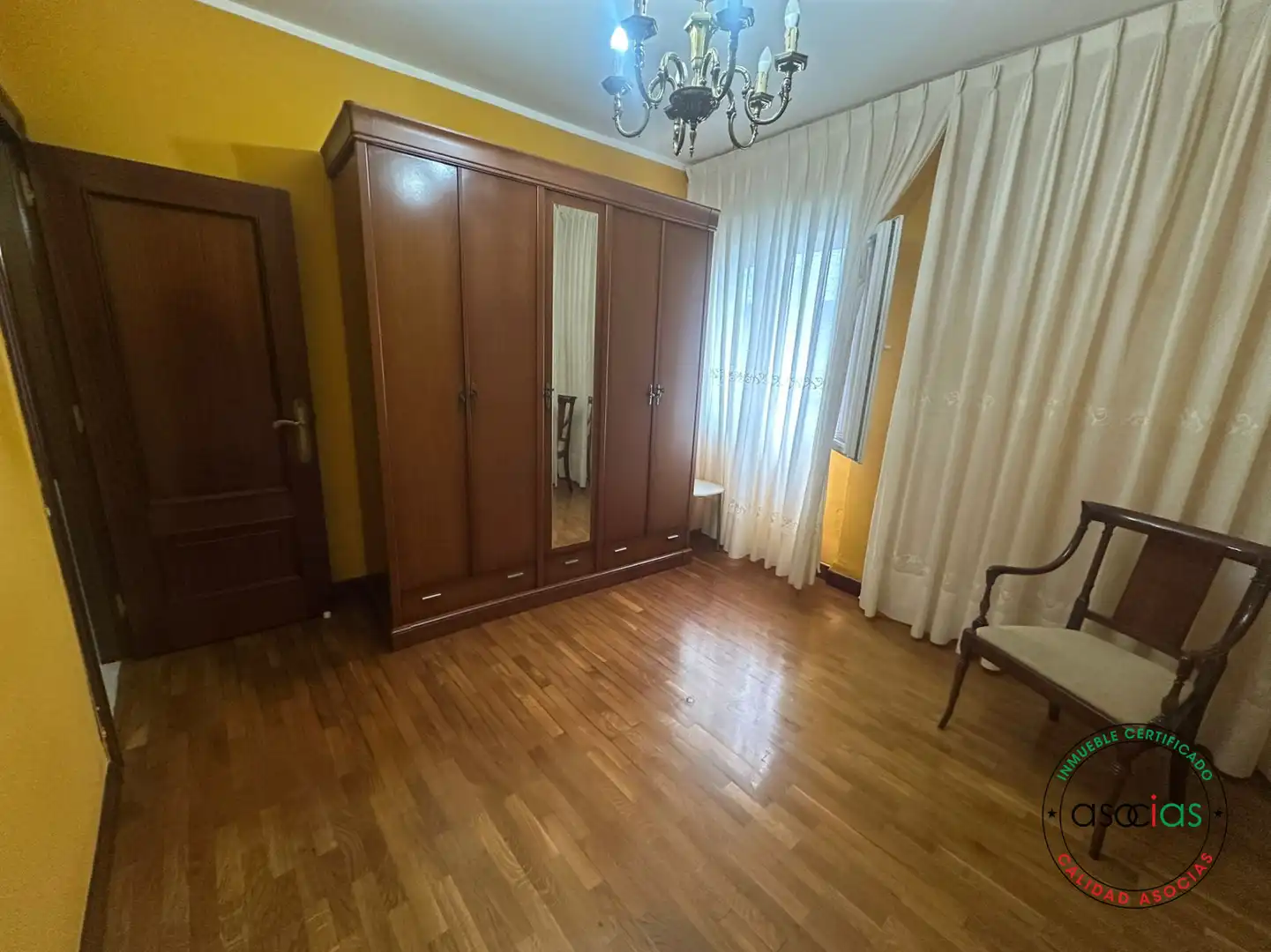 Schlafzimmer von Wohnung zum Verkauf in Gijón  mit Heizung