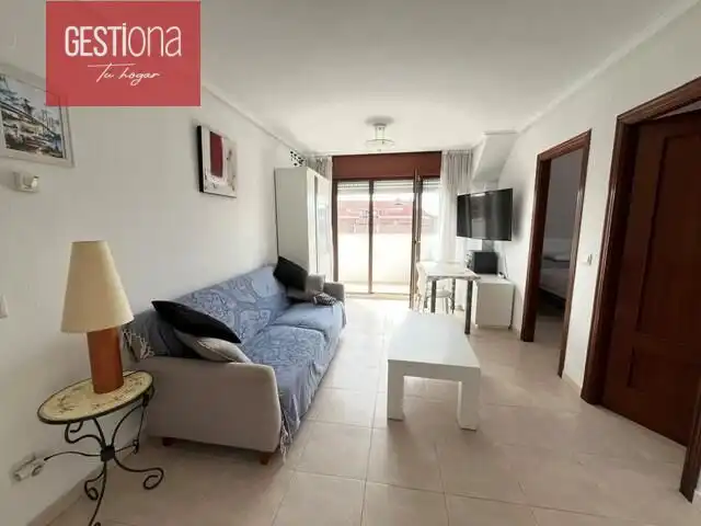 Sala de estar de Ático en venta en Noja con Terraza, Amueblado y Balcón