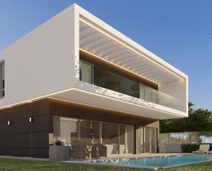 Exterior view of House or chalet for sale in Benalmádena  with Air Conditioner, Heating and Private garden