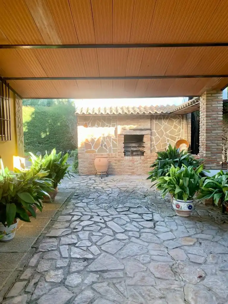 Terraza de Casa o chalet en venta en Úbeda con Jardín privado, Piscina y Balcón