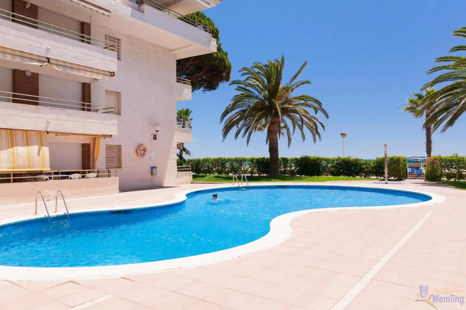 Swimming pool of Apartments for rent in Cambrils  with Air Conditioner, Heating and Terrace