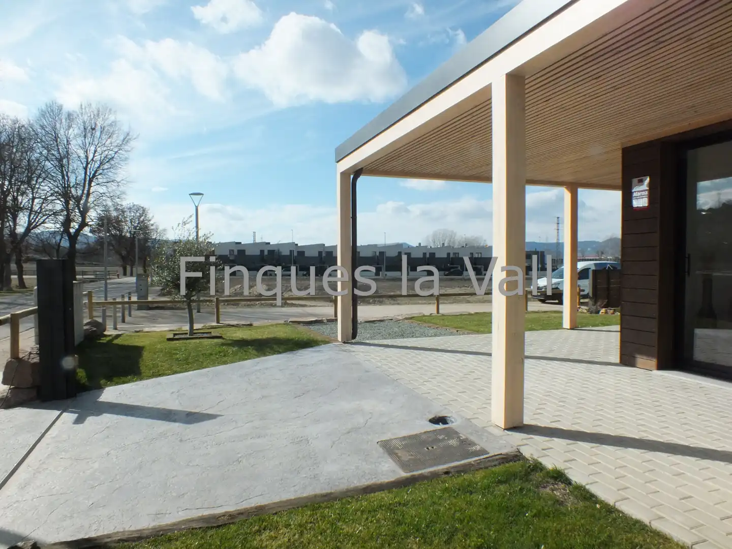 Terraza de Casa o chalet en venta en Santa Eugènia de Berga con Jardín privado, Parquet y Horno